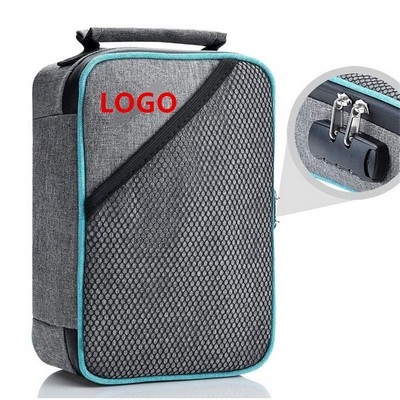 Odor-Proof Tobacco Bag w/Combination Lock