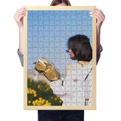 Vintage Fishing Oil Painting Jigsaw Puzzle