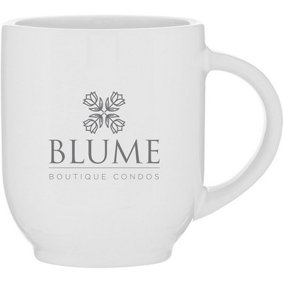 15 oz Terrino Ceramic Mug (White)