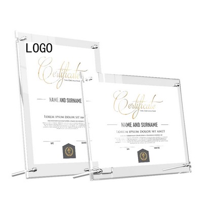 A5 Acrylic Table Frame