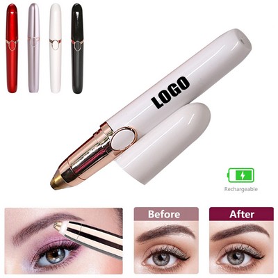 Ergonomic Electric Eyebrow Hair Remover with Precision Blade