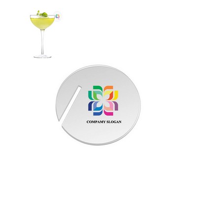 Acrylic Circle Party DIY Drink Tag