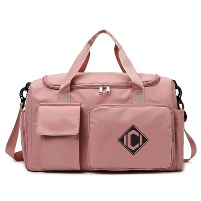 Travel Duffel Bag with Shoes Compartment