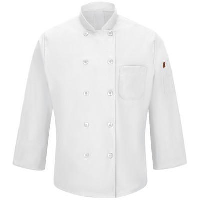 Red Kap® Men's Chef Coat with OilBlok + MIMIX®