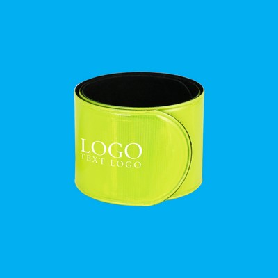 8.66"PVC Outdoor Reflective Slap Bracelets