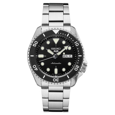 Seiko Watch 5 Sport - Silver/Black