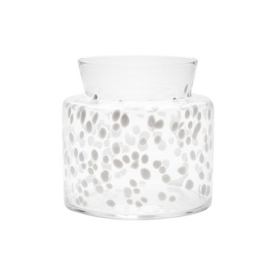 Kosta Boda Meadow Vase Winter Wide