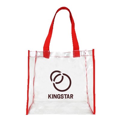 ClearPass Clear Shoulder Bag w/ Zipper