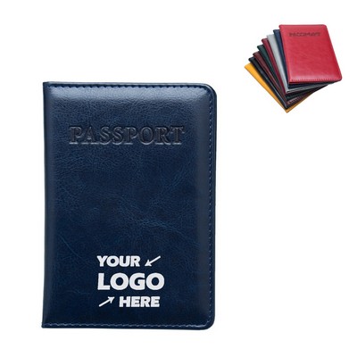 PU Leather Passport Cover
