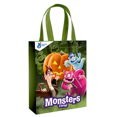 Heat Sealed Full-Color Laminated Non-Woven Gift Bag (9"x12"x4")