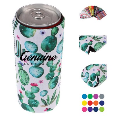 Slim Neoprene Can Cooler Bottle Sleeve