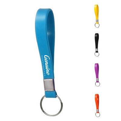 Wristband Bracelet Silicone Keychain