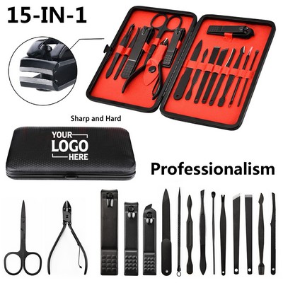 Multifunction 15-in-1 Manicure Set
