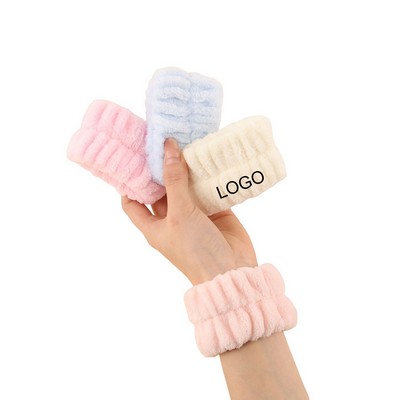 Absorbent Plush Wrist Wash