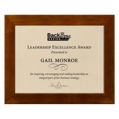 Huntington 8.5" x 11" Frame - Honey