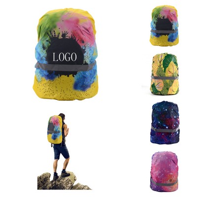 Colorful Reflective School Bag Rain Cover (S, M, L)