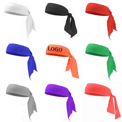 Sports Headband Tie