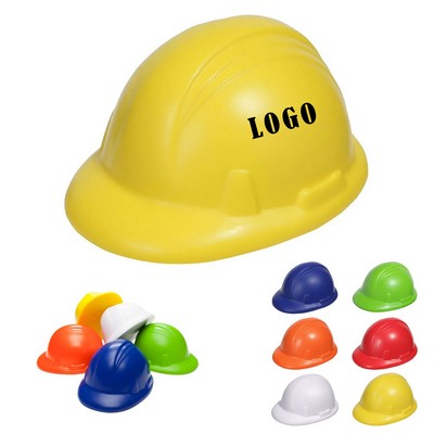 Hard Hat Stress Reliever Foam Relief Squeeze Toy