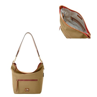 Dooney & Bourke Taupe Wayfarer Hobo