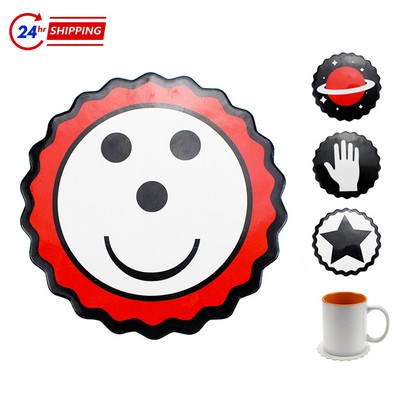 Round Pulp Board Coaster