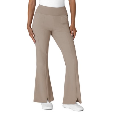 Wink - Renew - Women's Seven-Pocket Front Slit Flare Pant