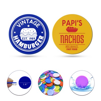 Custom Plastic Round Tokens