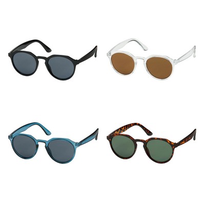 Kids Angled Round Sunglasses