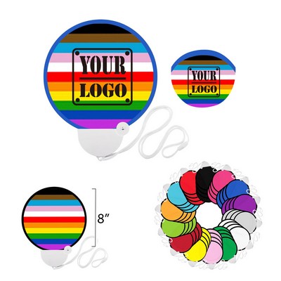 Inclusive Pop Up Fans w/ Neck Cord - Lanyard
