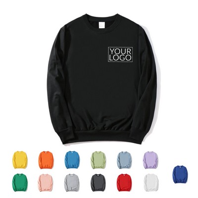 Fleece Crew Neck Sweatshirts
