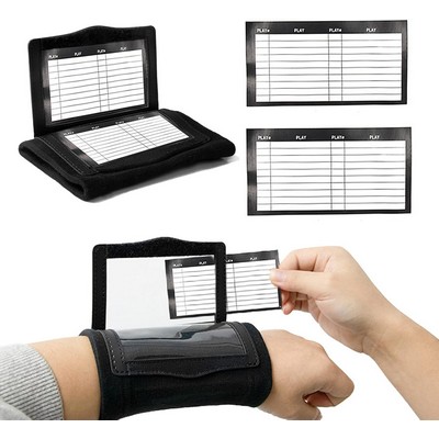 Adult Size Sports Playbook Wristband