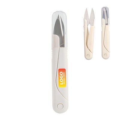 Stainless Steel Cutter Scissors With Lid