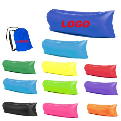 Stowable Inflatable Sofa Lounger For Beach & Camping