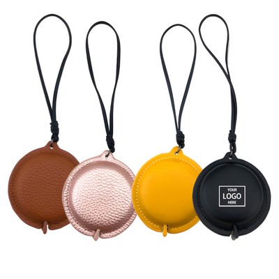 PU Leather Tape Measure w/Lanyard