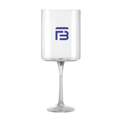 Square Celebration Toasting Wine Glass