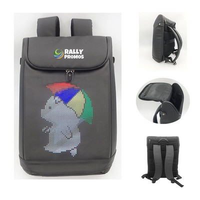 Smart LED Display Backpack