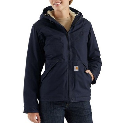 8.5 Oz. Carhartt® Flame Resistant Full Swing® Loose Fit Quick Duck® Sherpa-Lined Jacket