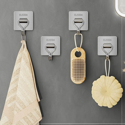 304 Stainless Steel No-Drill Hook