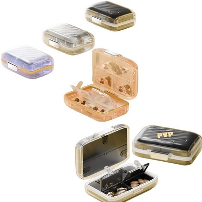 Moisture-Proof Sealed Stylish Convenient Pill Box