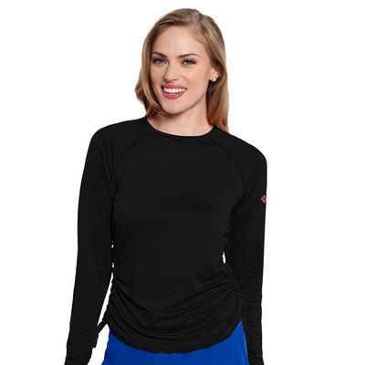 Women's Pocketless Long Sleeve Underscrub Shirt