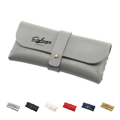 Soft PVC Leather Glasses Case