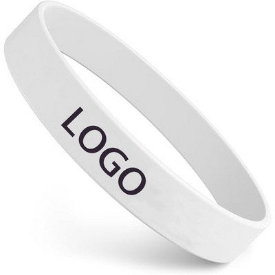 1/2" Personalized Full Color Silicone Mosquito Repellent Wristband