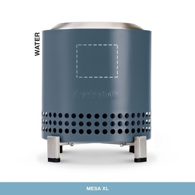 Solo Stove Mesa XL Tabletop Roasty-n-Toasty Bundle - Water