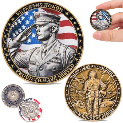 Custom Metal Challenge Coin Commemorative Coins