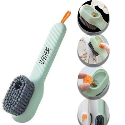 Multifunctional Shoe Brush Capable Of Adde Cleaning Liquid