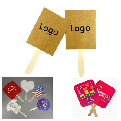 Custom Shape Hand Fan