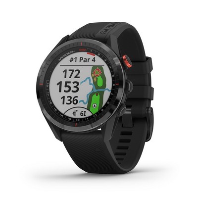 Garmin Approach S62 Golf Smartwatch Black Bezel W/ Black Band