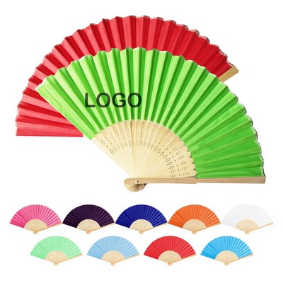 Eco-Friendly Bamboo Fans