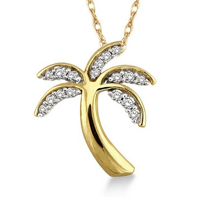 Jilco Inc Palm Tree Necklace