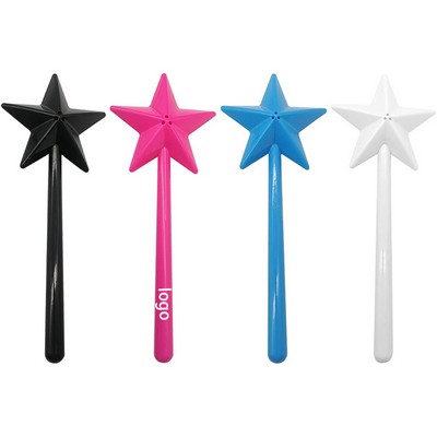 Magic Wand Shape Plastic Pepper Seasoning Dispenser 2 4/5" x 7"