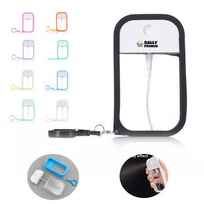 Portable Perfume Refillable Hand Sanitizer Card Spray Bottle